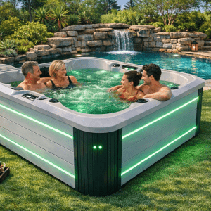 Spa Exterior Toronto 220×220×90 – Hidromasaje Alta Gama Luxe | Verano 2026