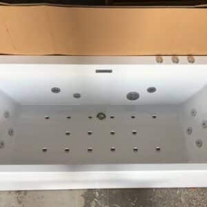 Bañera Rectangular hidromasaje Andrea 180cm