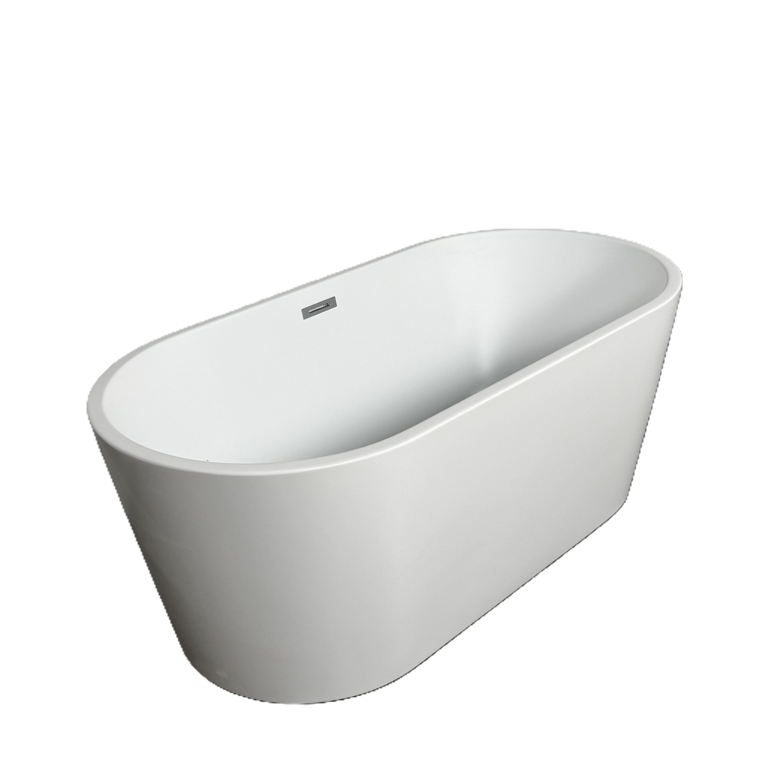 Bañera Exenta Blanca Mate 150x75 Oval Clásica | Merkabaño - Imagen 6
